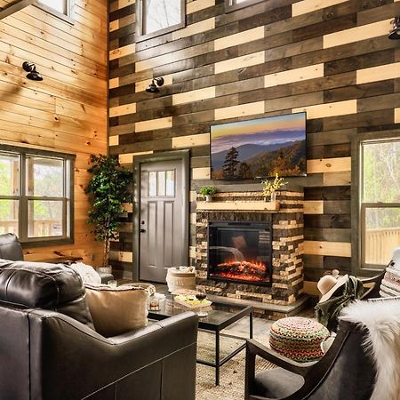 Mountainscape - Brand New Cabin W Views - Hottub - Firetable - Ps5 - Pooltable - 3 Pools Gatlinburg Exteriér fotografie