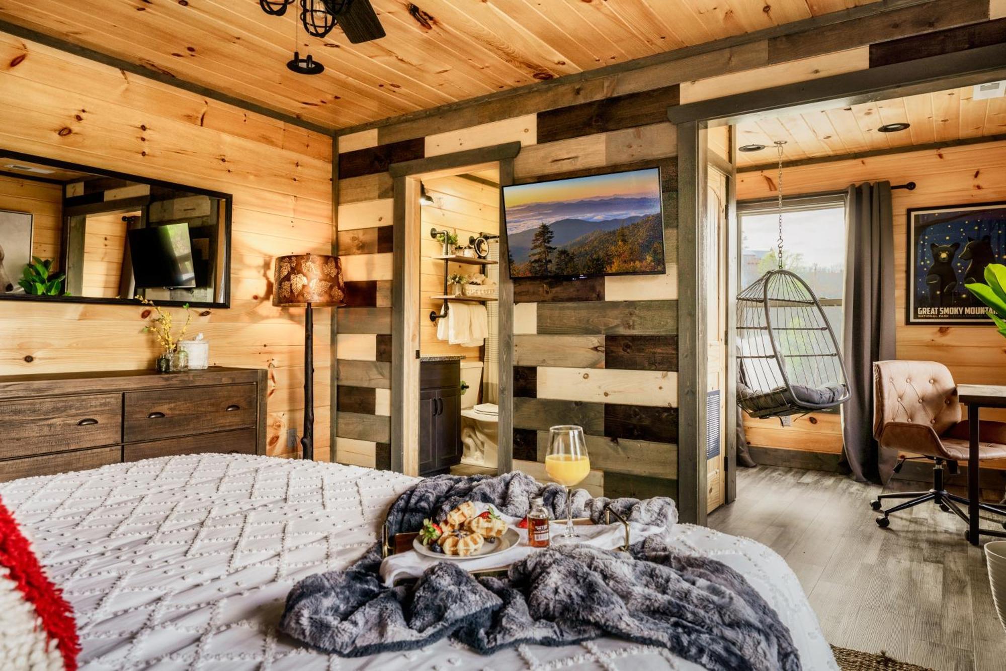 Mountainscape - Brand New Cabin W Views - Hottub - Firetable - Ps5 - Pooltable - 3 Pools Gatlinburg Exteriér fotografie