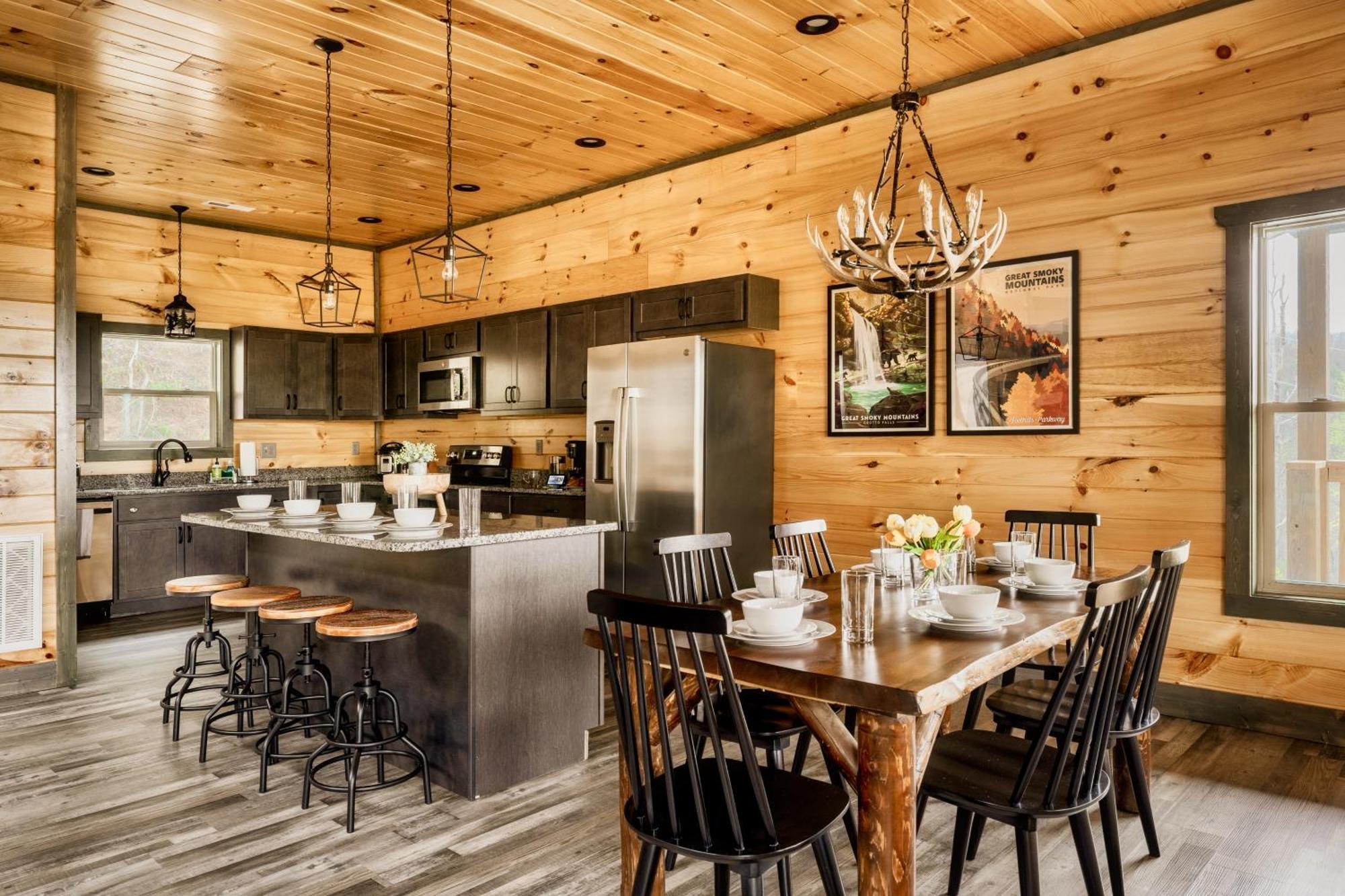 Mountainscape - Brand New Cabin W Views - Hottub - Firetable - Ps5 - Pooltable - 3 Pools Gatlinburg Exteriér fotografie