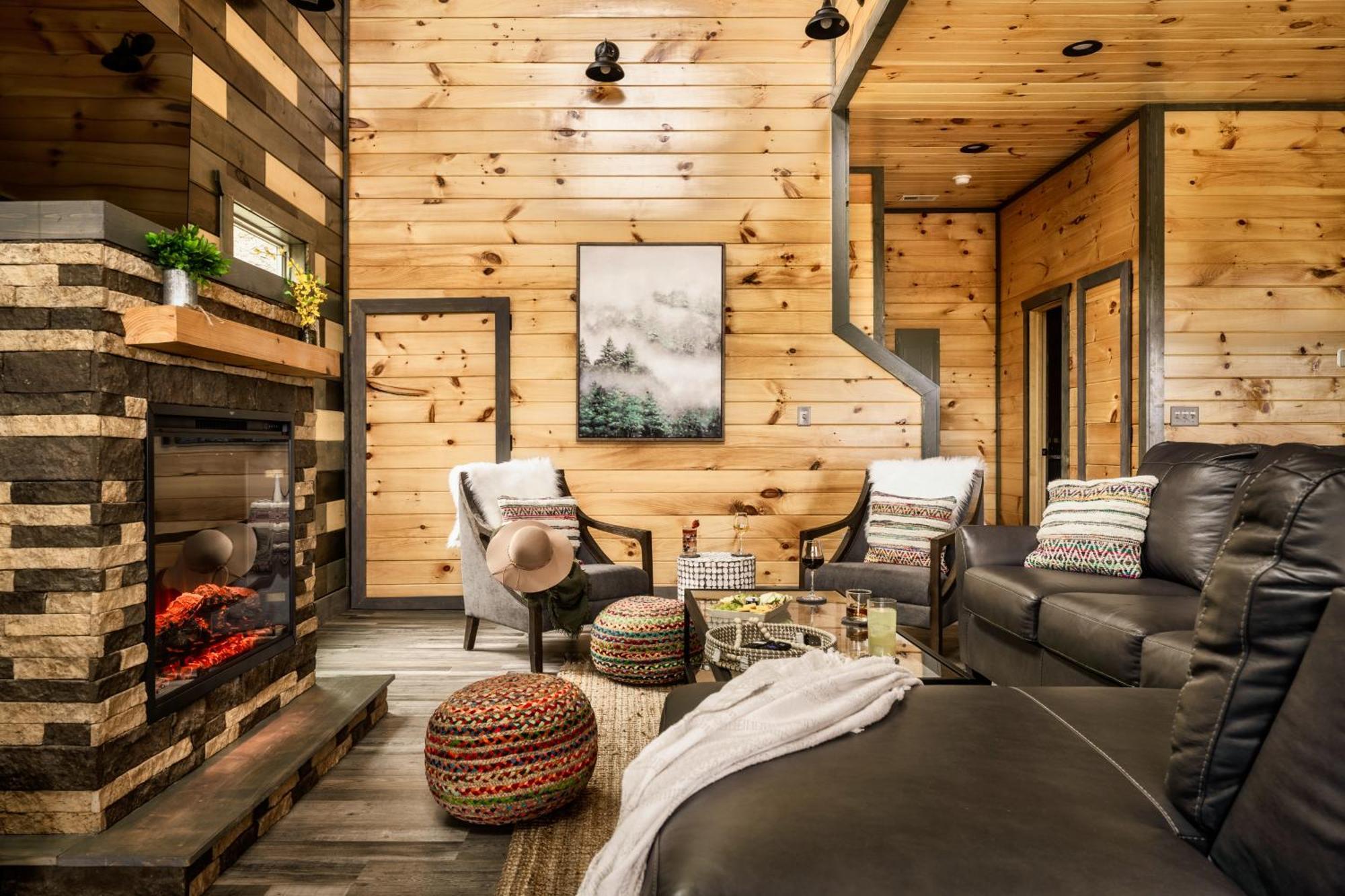 Mountainscape - Brand New Cabin W Views - Hottub - Firetable - Ps5 - Pooltable - 3 Pools Gatlinburg Exteriér fotografie