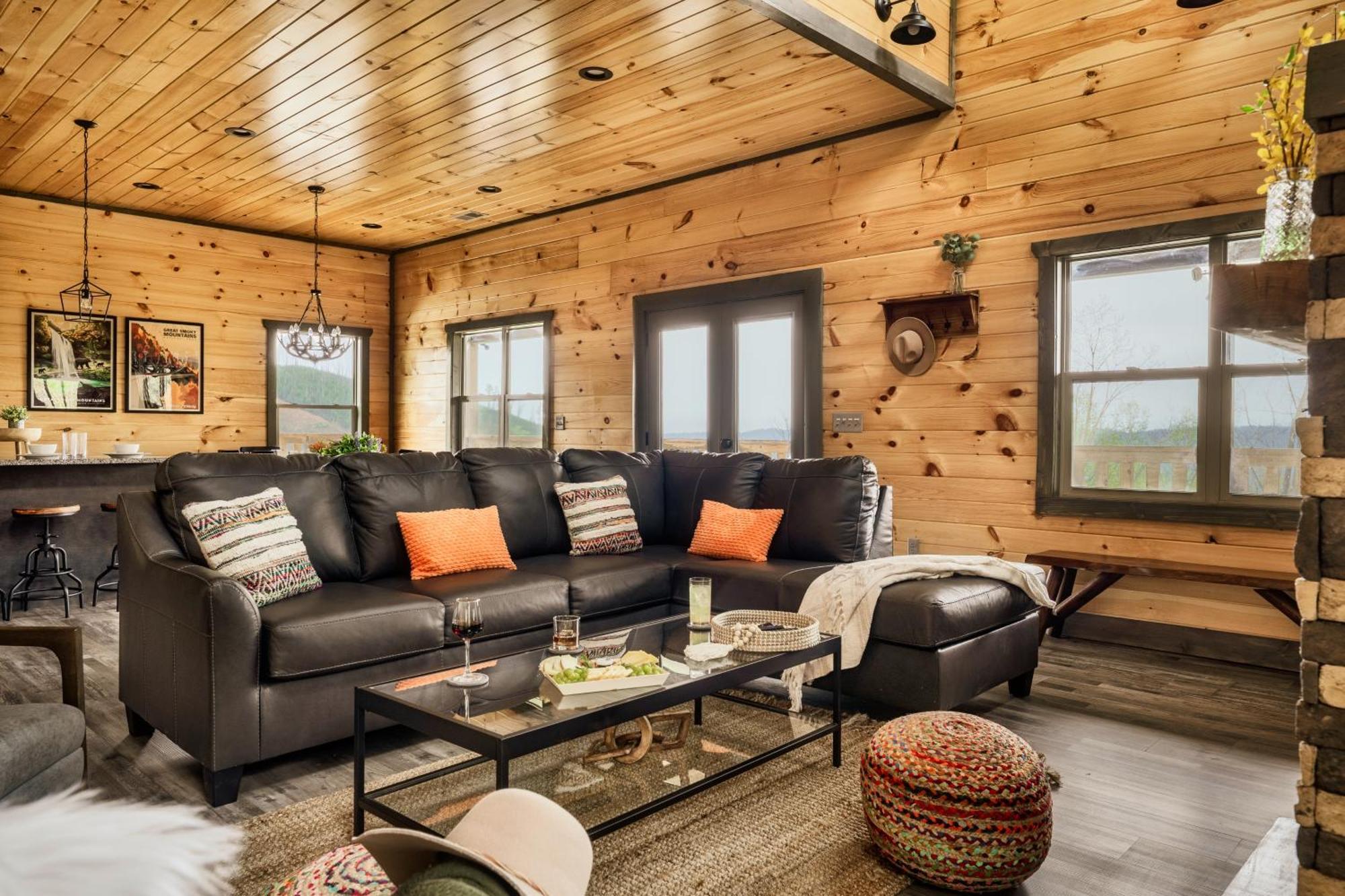 Mountainscape - Brand New Cabin W Views - Hottub - Firetable - Ps5 - Pooltable - 3 Pools Gatlinburg Exteriér fotografie