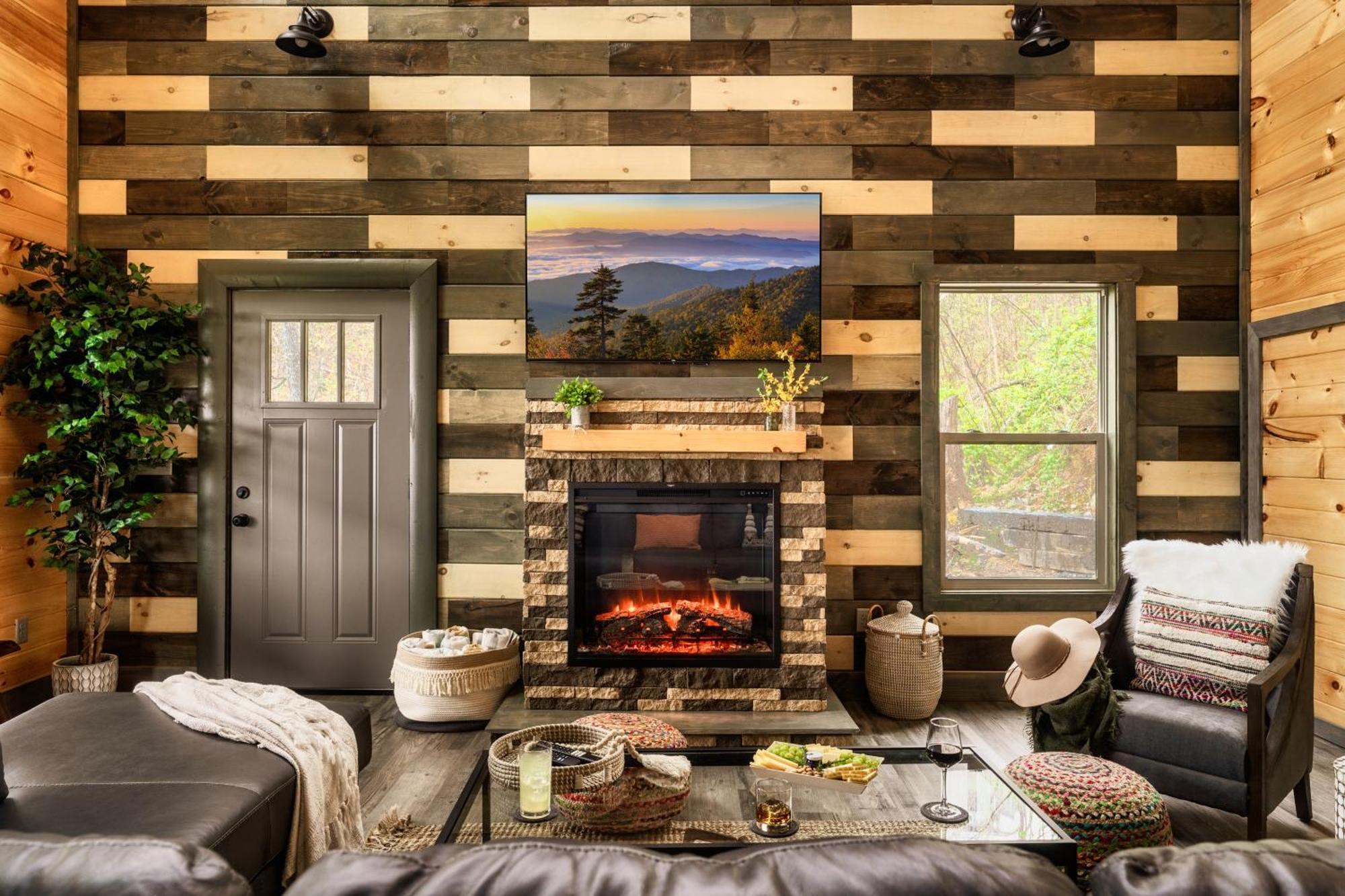Mountainscape - Brand New Cabin W Views - Hottub - Firetable - Ps5 - Pooltable - 3 Pools Gatlinburg Exteriér fotografie