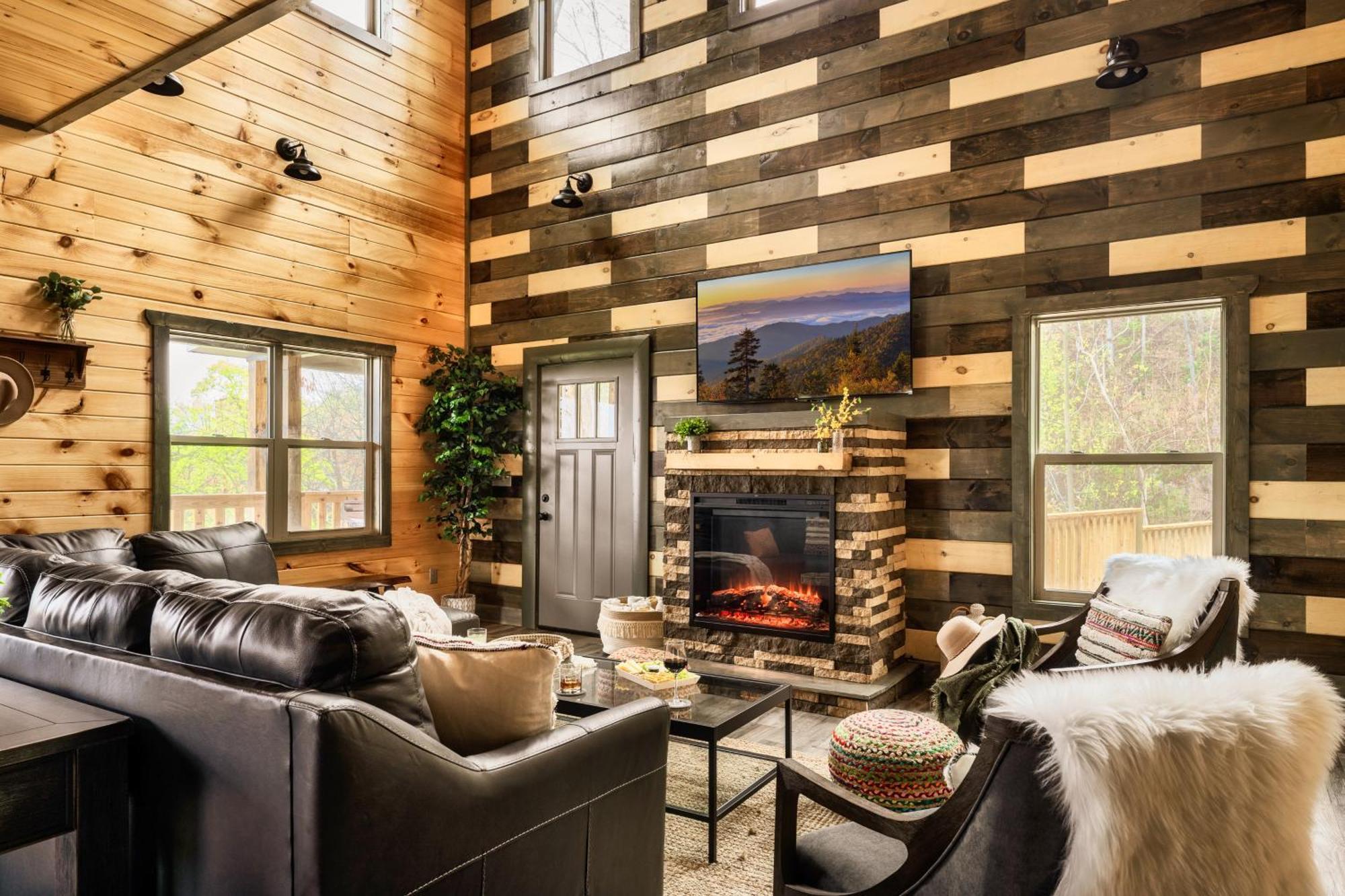 Mountainscape - Brand New Cabin W Views - Hottub - Firetable - Ps5 - Pooltable - 3 Pools Gatlinburg Exteriér fotografie
